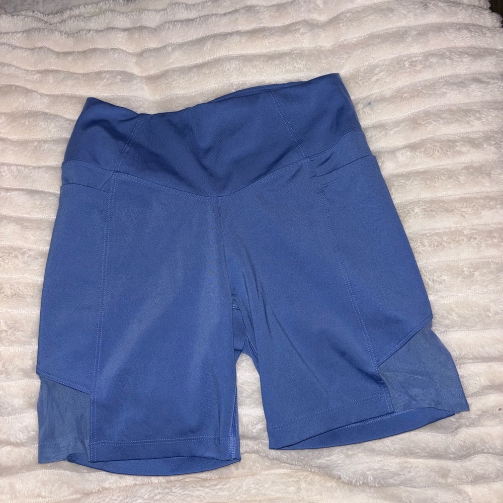 PINK Victoria's Secret Blue Athletic Shorts